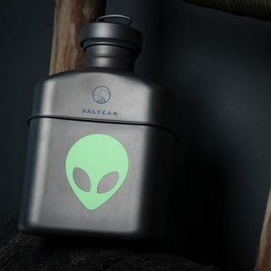 Alien Area 51 Glow in the Dark Decal