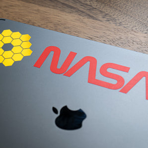 NASA Worm Logo Decal