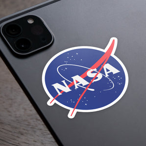 NASA Meatball Logo Sticker