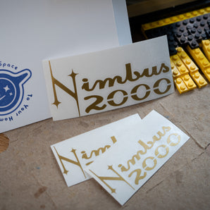 Nimbus 2000 Decal