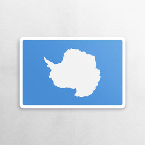 Antarctica Flag Sticker