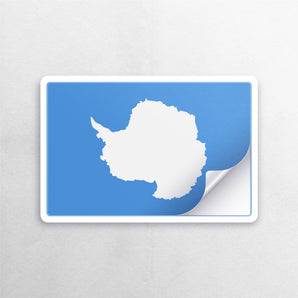 Antarctica Flag Sticker