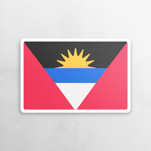 Antigua and Barbuda Flag Sticker