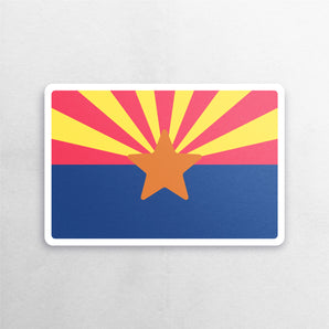 Arizona Flag Sticker