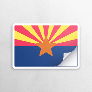 Arizona Flag Sticker