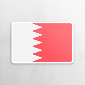 Bahrain Flag Sticker