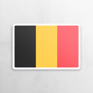 Belgium Flag Sticker