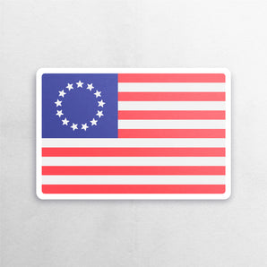 United States (Betsy Ross Design) Flag Sticker