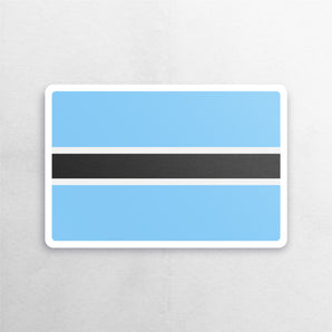 Botswana Flag Sticker