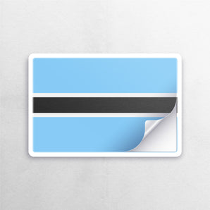 Botswana Flag Sticker