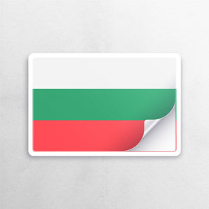 Bulgaria Flag Sticker