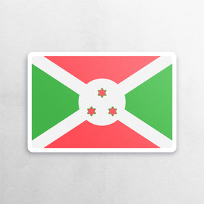 Burundi Flag Sticker