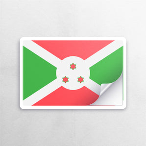 Burundi Flag Sticker