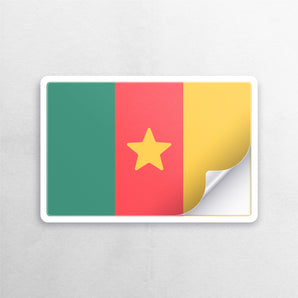 Cameroon Flag Sticker