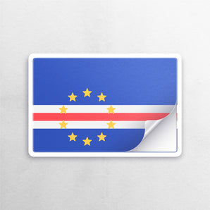 Cape Verde Flag Sticker