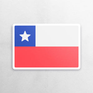 Chile Flag Sticker