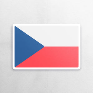 Czech Republic Flag Sticker