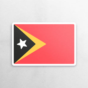 East Timor Flag Sticker