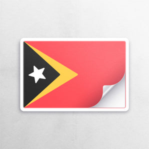 East Timor Flag Sticker