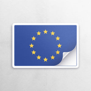 European Union Flag Sticker