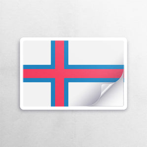 Faroe Islands Flag Sticker