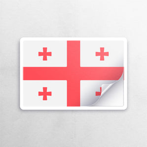 Georgia Flag Sticker