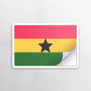 Ghana Flag Sticker