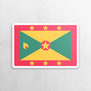 Grenada Flag Sticker