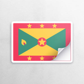 Grenada Flag Sticker