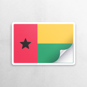 Guinea-Bissau Flag Sticker