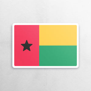 Guinea-Bissau Flag Sticker