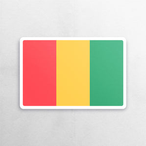 Guinea Flag Sticker