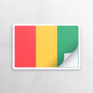 Guinea Flag Sticker