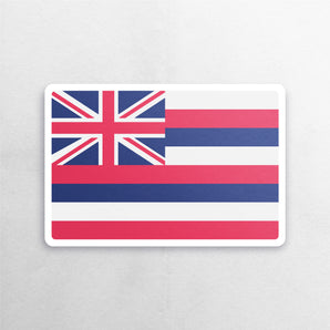 Hawaii Flag Sticker