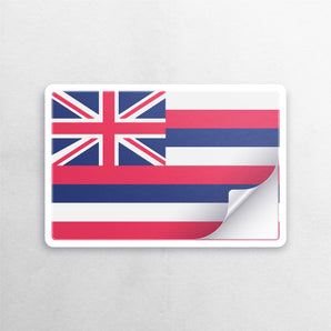 Hawaii Flag Sticker