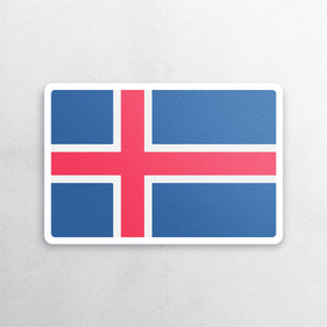 Iceland Flag Sticker