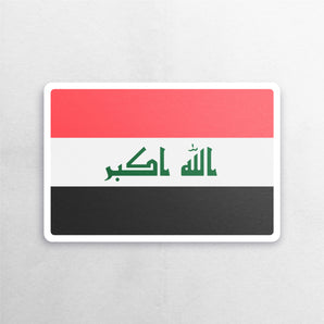 Iraq Flag Sticker