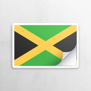 Jamaica Flag Sticker