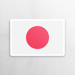 Japan Flag Sticker