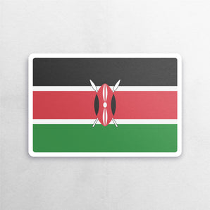 Kenya Flag Sticker