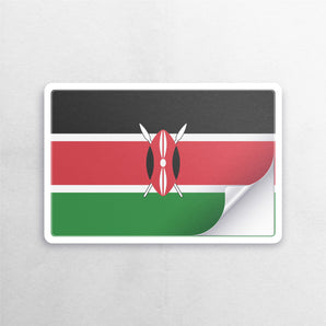 Kenya Flag Sticker