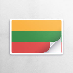 Lithuania Flag Sticker