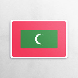 Maldives Flag Sticker