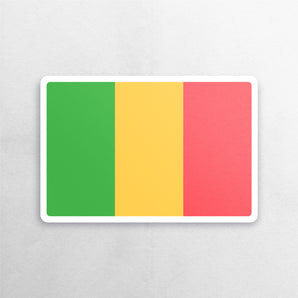 Mali Flag Sticker