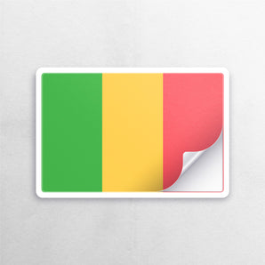 Mali Flag Sticker