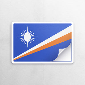 Marshall Islands Flag Sticker