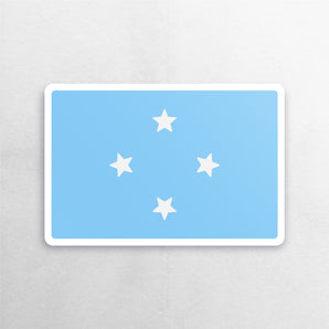 Micronesia Flag Sticker