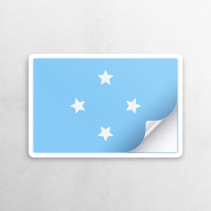 Micronesia Flag Sticker