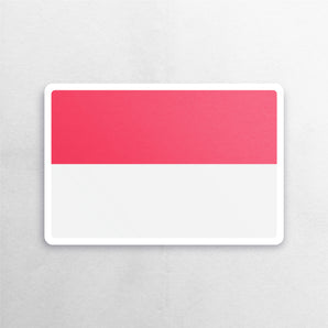 Monaco Flag Sticker