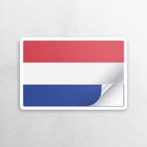 Netherlands Flag Sticker